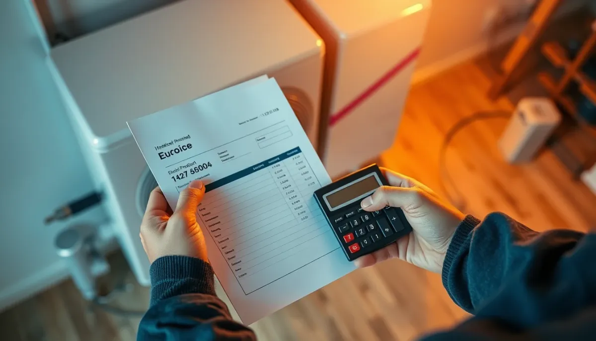 Devis et calculatrice pour l'installation d'une pompe à chaleur air/eau