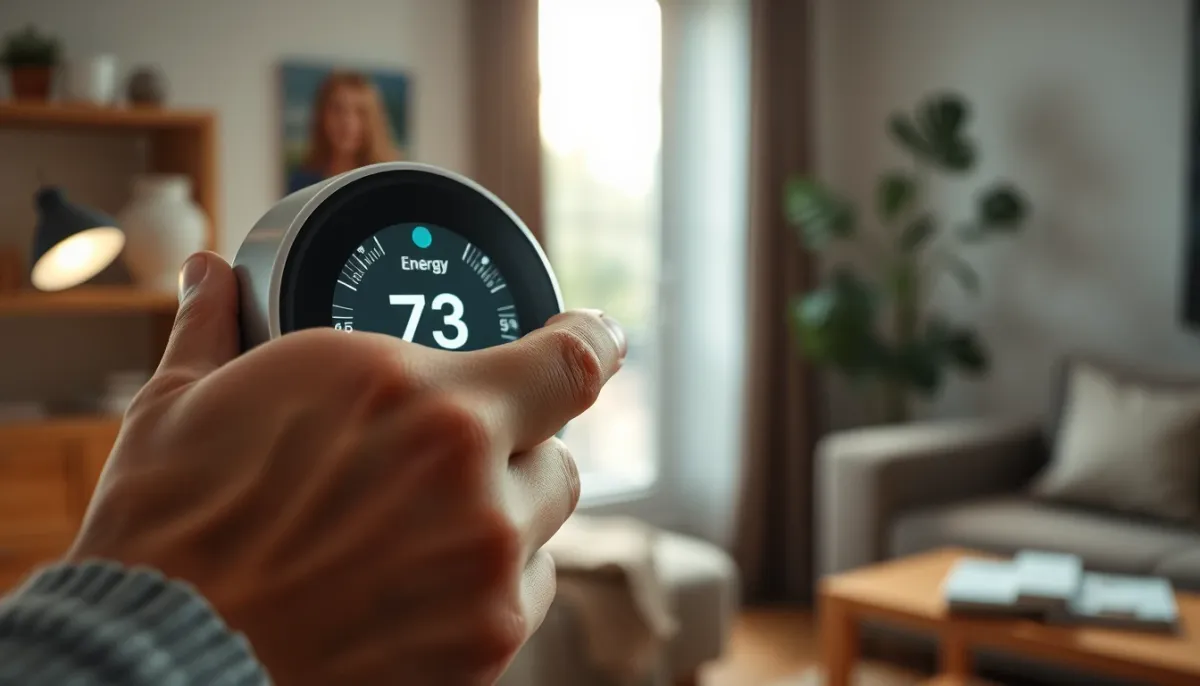 Réglage d'un thermostat pour climatisation réversible