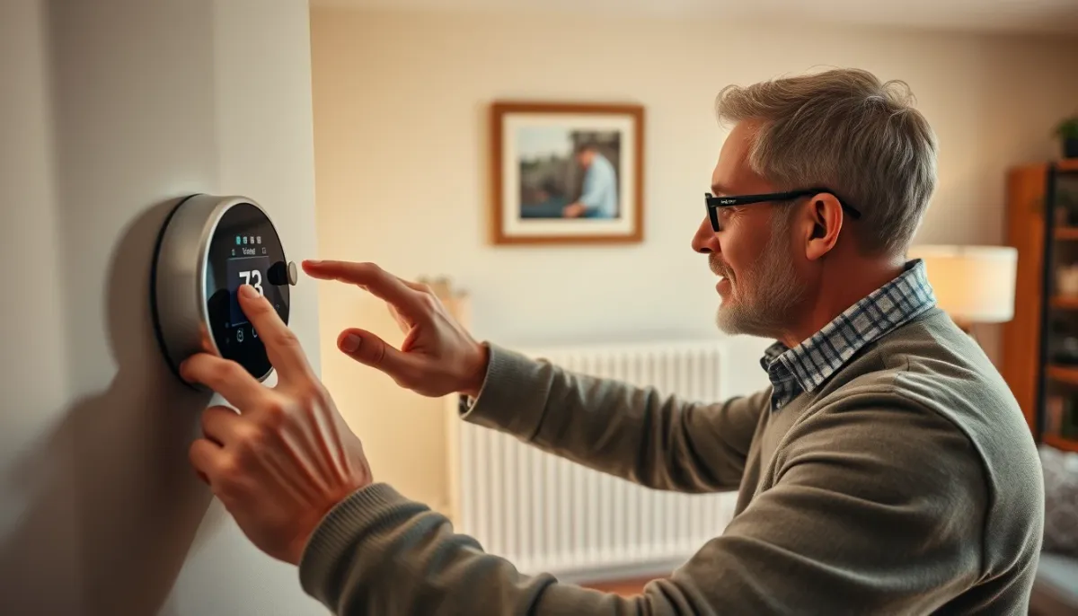 Pilotage et régulation d'une PAC hybride Atlantic via thermostat intelligent