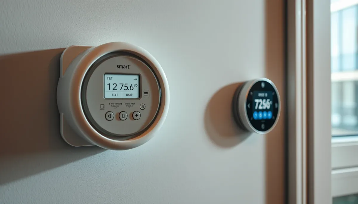 Compteur électrique et thermostat intelligent pour suivre la consommation d'une climatisation réversible